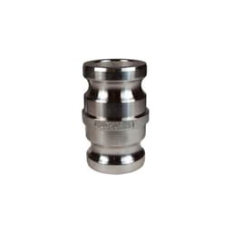 Быстроразъёмное соединение Camlock, переходник тип AA, алюминиевый